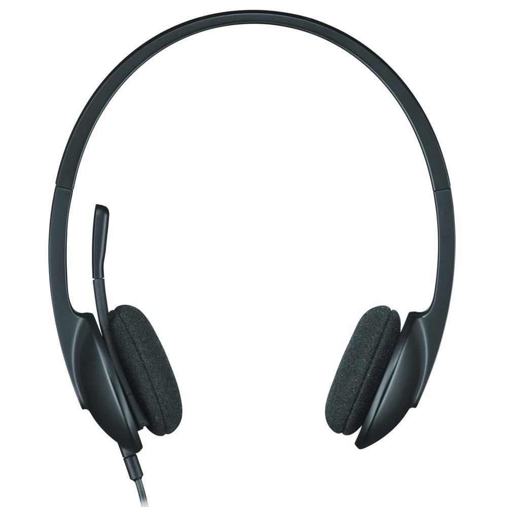 Logitech H340 USB Black Headset 981-000477 | shopping express online