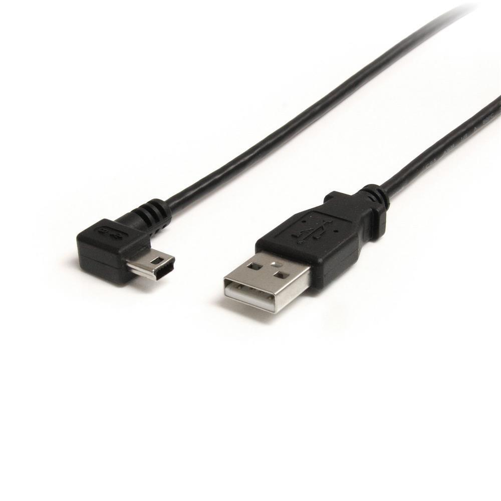 StarTech 3ft Mini USB-A To Right Angle Mini B Cabl USB2HABM3RA ...