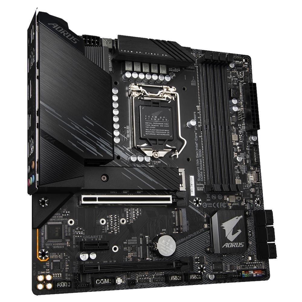 Gigabyte b560m aorus elite горит vga