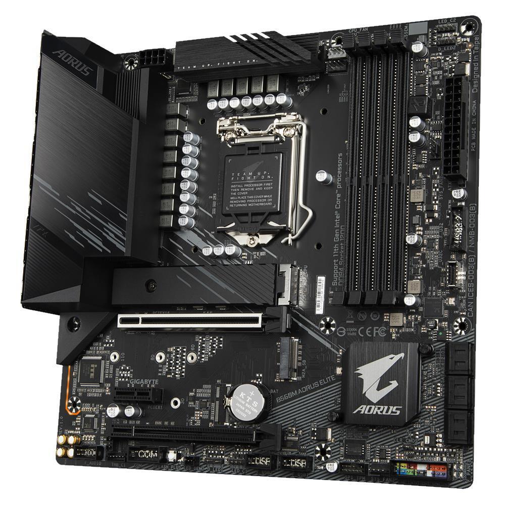 Gigabyte b560m aorus elite горит vga