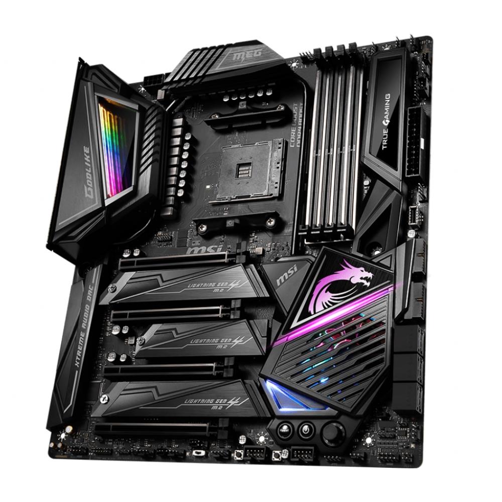 Msi Meg X570 Godlike Amd Am4 Eatx Gaming Motherboa Meg