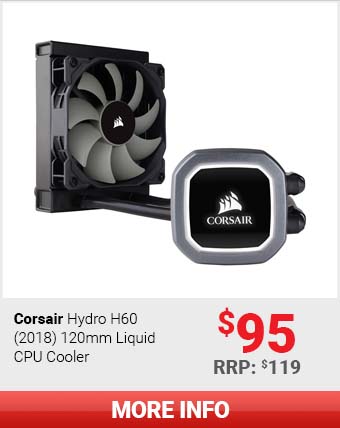 Corsair Hydro H60 18 1mm Liquid Cpu Cooler Cw Ww Shopping Express Online