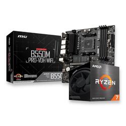 Bundle -- AMD Ryzen 7 5700 CPU+MSI B550M PRO-VDH WIFI Motherboard