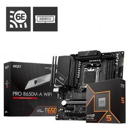 Bundle -- AMD Ryzen 5 9600X 5.4Ghz AM5 CPU + MSI PRO B650M-A WIFI DDR5 ATX Motherboard