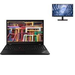 Bundle -- Lenovo ThinkPad T15 Gen 2 4G LTE 15.6" 1080p IPS Touch i5-1135G7 16GB 512GB SSD WiFi 6 W10P Laptop & Lenovo ThinkVision T24i-20 23.8" 1080p 