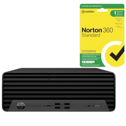 Bundle - HP Elite SFF 800 G9 i5-13500 16GB 256GB SSD W11P Desktop PC + Norton 360 12 Months Antivirus Software