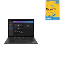 Bundle -- Lenovo ThinkPad T14s Gen 4 14" WUXGA IPS Touch i5-1335U 16GB 512GB SSD WiFi 6E W11P Laptop + Norton 360 Standard 1 User 3 Devices Antivirus 