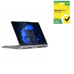 Bundle -- Lenovo ThinkBook 14 2-in-1 G4 IML 14" WUXGA Touch Ultra 7 155U 16GB 512GB SSD AI WiFi 6E W11P Laptop + Norton 360 12 Months Antivirus Softwa