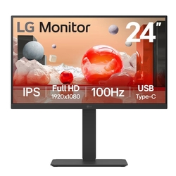 LG 24BA650-B 23.8" (16:9) FHD 1080p IPS 100Hz USB-C Monitor