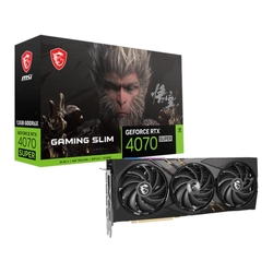 MSI GeForce RTX 4070 Super 12G Gaming SLIM Wukong Edition 12GB GDDR6X Graphics Card