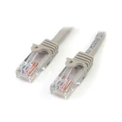 StarTech CAT5e 2m Grey Snagless RJ45 Ethernet Cable