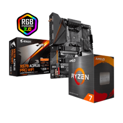 AMD Ryzen 7 5800X + Gigabyte X570 AORUS PRO WIFI Bundle