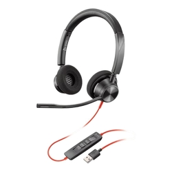 Poly Blackwire 3320 UC Stereo Black USB Headset