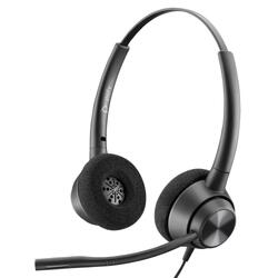 Poly EncorePro 320 with Quick Disconnect Binaural Black USB Headset