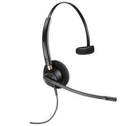 Poly EncorePro 510D with Quick Disconnect Monoaural Black Headset