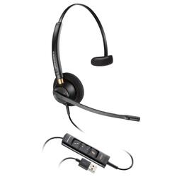 Poly EncorePro 515 Monoaural Corded Black USB Headset