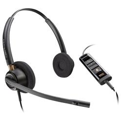 Poly EncorePro 525 Microsoft Teams Certified Stereo Black  Headset