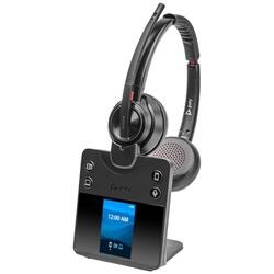 Poly Savi 8420 Office Stereo DECT Black Bluetooth Wireless USB Headset