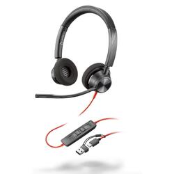 Poly Blackwire 3320 MS Stereo Black USB Type-C Headset