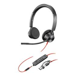 Poly Blackwire 3325 Stereo Black USB Type-C Headset