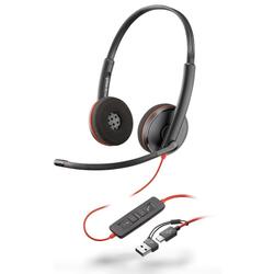 Poly Blackwire 3220 Stereo Black USB Type-C Headset