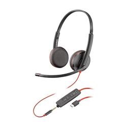 Poly Blackwire C3225 UC Stereo Black USB Type-C Headset