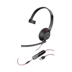 Poly Poly Blackwire C5210 Mono Black USB Type-C Headset