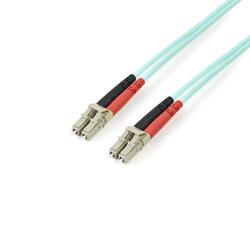 StarTech OM3 5m Aqua Multimode Duplex 50/125 LC/LC Fiber Optic Cable