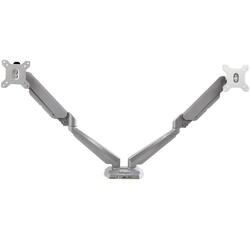 StarTech Articulating Dual-Arm Desk Mount with 2x USB3.0 & 2x 3.5mm Audio for up to 32" Monitors