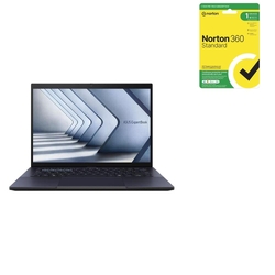 Bundle -- Asus ExpertBook B3 14" WUXGA Core 5 120U 16GB 512GB SSD WiFi 6E W11P Laptop + Norton 360 12 Months Antivirus Software