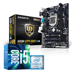 Intel i5-6400 CPU + Gigabyte H110M Motherboard