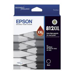 Epson 812XXL Genuine Black Extra High Yield Ink Cartridge C13T02K192