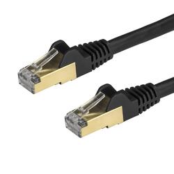 StarTech CAT6a 3m Black Snagless RJ45 Ethernet Cable