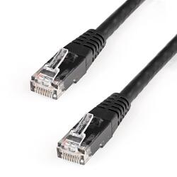 StarTech CAT6 15ft Black RJ45 Ethernet Cable