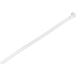 StarTech 25cm White Reusable Cable Ties 100 Pack