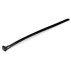 StarTech 20cm Black Reusable Cable Ties 100 pack