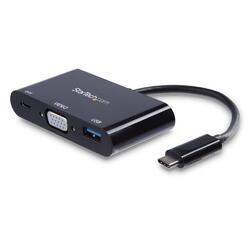 StarTech USB-C Multiport Adapter USB 3.0 VGA 60W PD