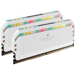 Corsair Dominator Platinum RGB 32GB (2x16GB) 5600MHz CL36 RGB LED White DDR5 Desktop RAM Memory Kit