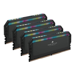 Corsair DOMINATOR PLATINUM 64GB (4x16GB) 4800MHz CL32 xmp 3.0 RGB LED Black DDR5 Desktop RAM Memory Kit