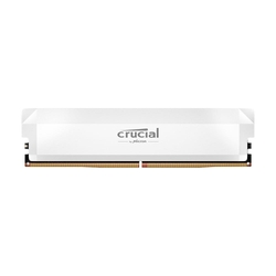 Crucial Pro OC Gaming Edition 16GB 6400MHz CL38 XMP 3.0 White DDR5 Desktop RAM Memory