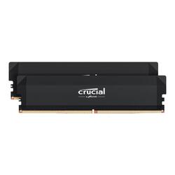 Crucial Pro Overclocking 32GB (2x16GB) 6000MHz CL36 XMP 3.0 and AMD EXPO Black DDR5 Desktop RAM Memory Kit