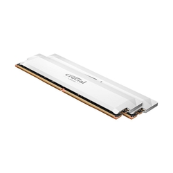 Crucial Pro Overclocking 32GB (2x16GB) 6400MHz CL38 XMP 3.0 White DDR5 Desktop RAM Memory