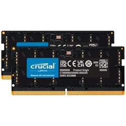 Crucial CT2K32G48C40S5 64GB (2x32GB) 4800MHz CL40 Black DDR5 Laptop RAM Memory Kit