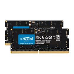 Crucial CT2K32G56C46S5 64GB (2x32GB) 5600MHz CL46 Black DDR5 Laptop RAM Memory Kit