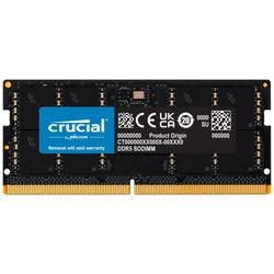 Crucial CT48G56C46S5 SODIMM 48GB 5600MHz CL46  Black DDR5 Laptop RAM Memory