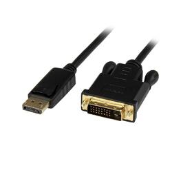 StarTech 3ft DisplayPort to DVI 1920x1200 Active Adapter Converter Black Cable