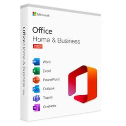 Microsoft Office 2024 Home and Business 1 User 1 Device Medialess