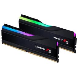 G.Skill Trident Z5 64GB (2x32GB) 5600MHz CL36 RGB LED Black Intel XMP DDR5 Desktop RAM Memory