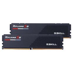 G.Skill Ripjaws S5 32GB (2x16GB) 6000MHz CL30 Intel XMP Black DDR5 Desktop RAM Memory Kit