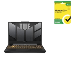 Bundle -- Asus TUF Gaming F15 15.6" 1080p IPS 144Hz i7-13620H 16GB GeForce RTX 4070 1TB SSD WiFi 6 W11H Gaming Laptop + Norton 360 12 Months Antivirus